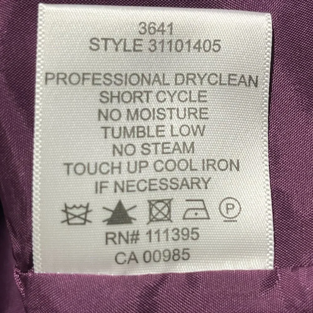 Tory Burch 100% Silk Purple Corset Fitted Pencil Dress NWOT